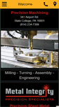 Mobile Screenshot of metalintegrity.com